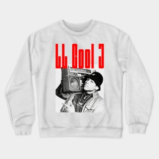 Ll Cool J ••• Aesthetic Faded  Style 90s Crewneck Sweatshirt